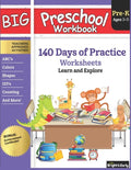 Big Preschool Workbook Ages 3 - 5: 140+ Days of PreK Curriculum Activities, Pre K Prep Learning Resources for 3 Year Olds, Educational Pre School Book - Paperback
